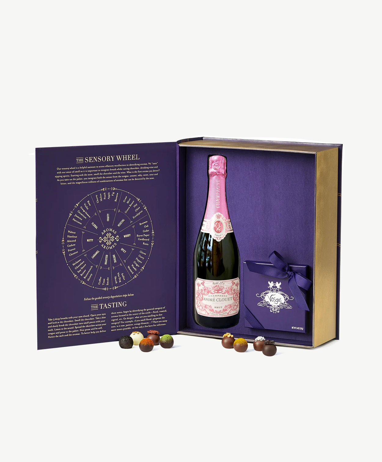 Brut Rosé and Chocolate Pairing Giftbox
