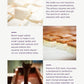 A three picture sequence showing the making of a Vosges Caramel Marshmallow.  Text describing bourbon marshmallow, salted caramel, dark chocolate, pecans and walnuts.