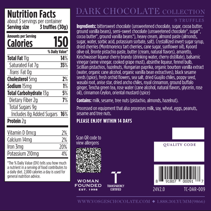 Prima Materia Zinfandel and Chocolate Pairing Giftbox