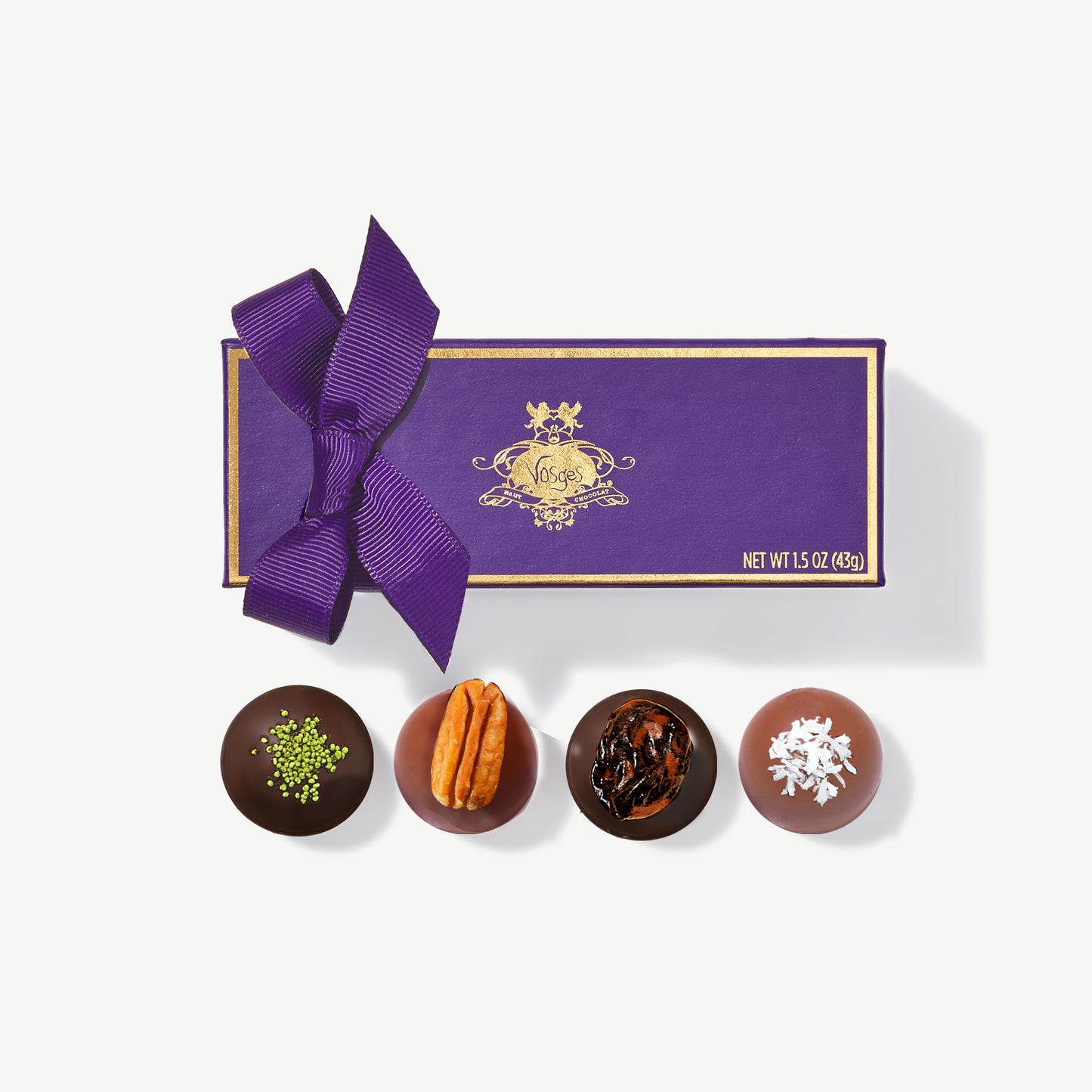 4 Piece Truffle Box Favor