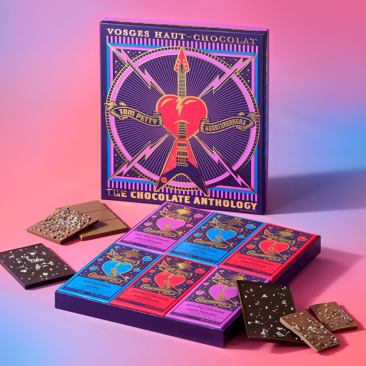 Tom Petty x Vosges Limited Edition Chocolate Bar Gift Set