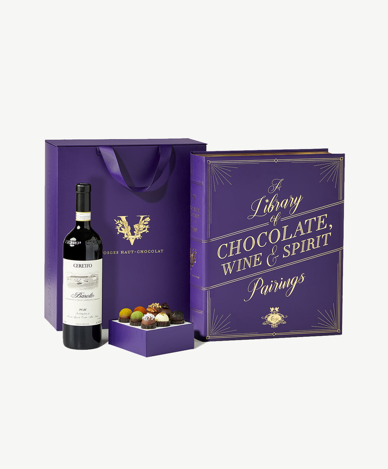 Ceretto Barolo and Chocolate Pairing Giftbox – Vosges Haut-Chocolat