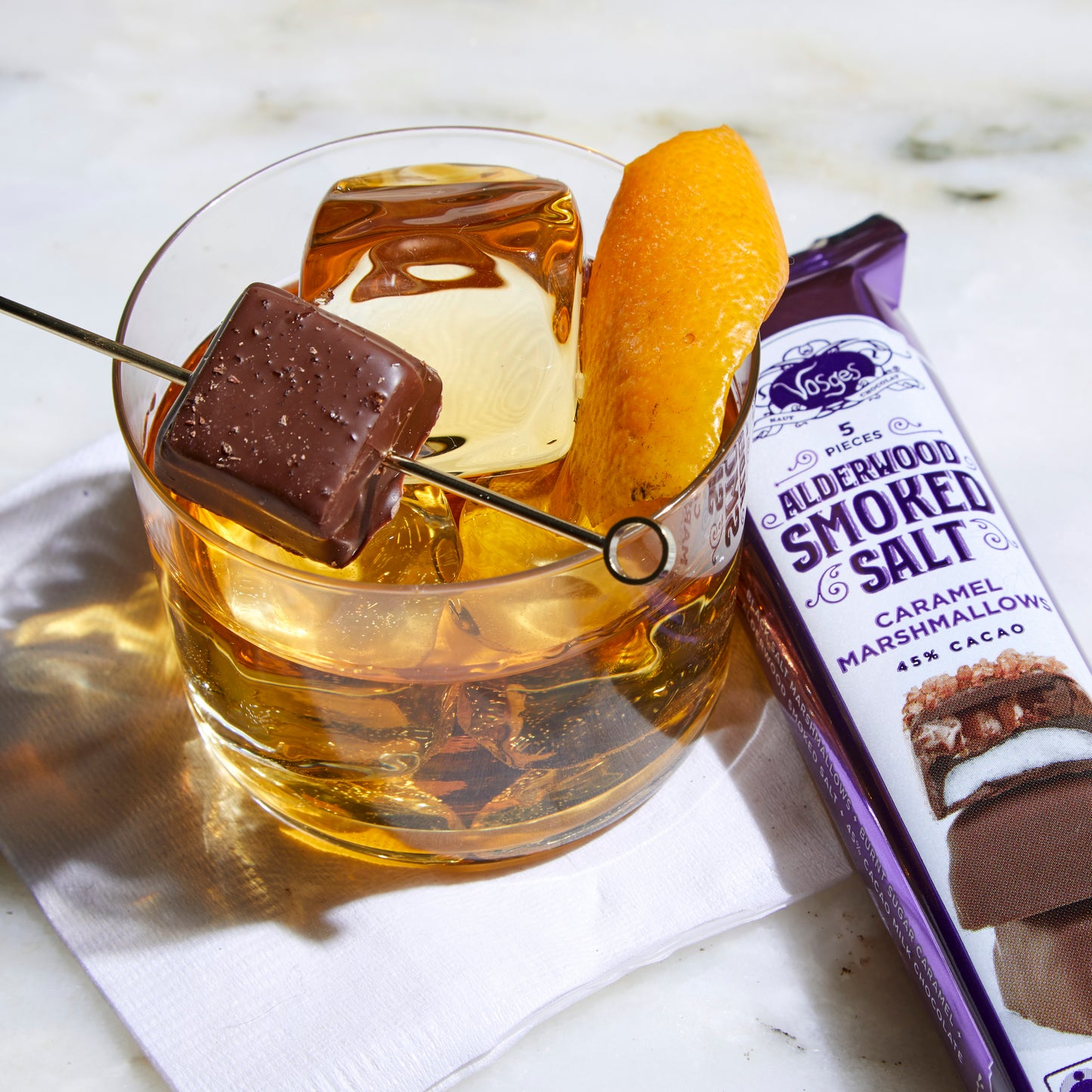 Alderwood Smoked Salt Caramel Marshmallows, 5 pieces