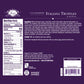 Nutrition Facts and Ingredients of Vosges Haut-Chocolat sixteen piece Italian Truffle Collection printed in white san-serif font on a dark purple background.