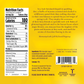Nutritional facts panel for Vosges milk chocolate Fairy Bunnies