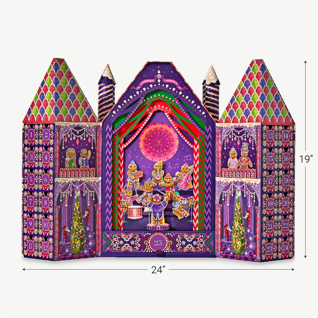 Le Château Gingerbread Haut-Chocolat Calendar of Advent