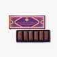Blood Orange Hibiscus Caramels, 6 pieces
