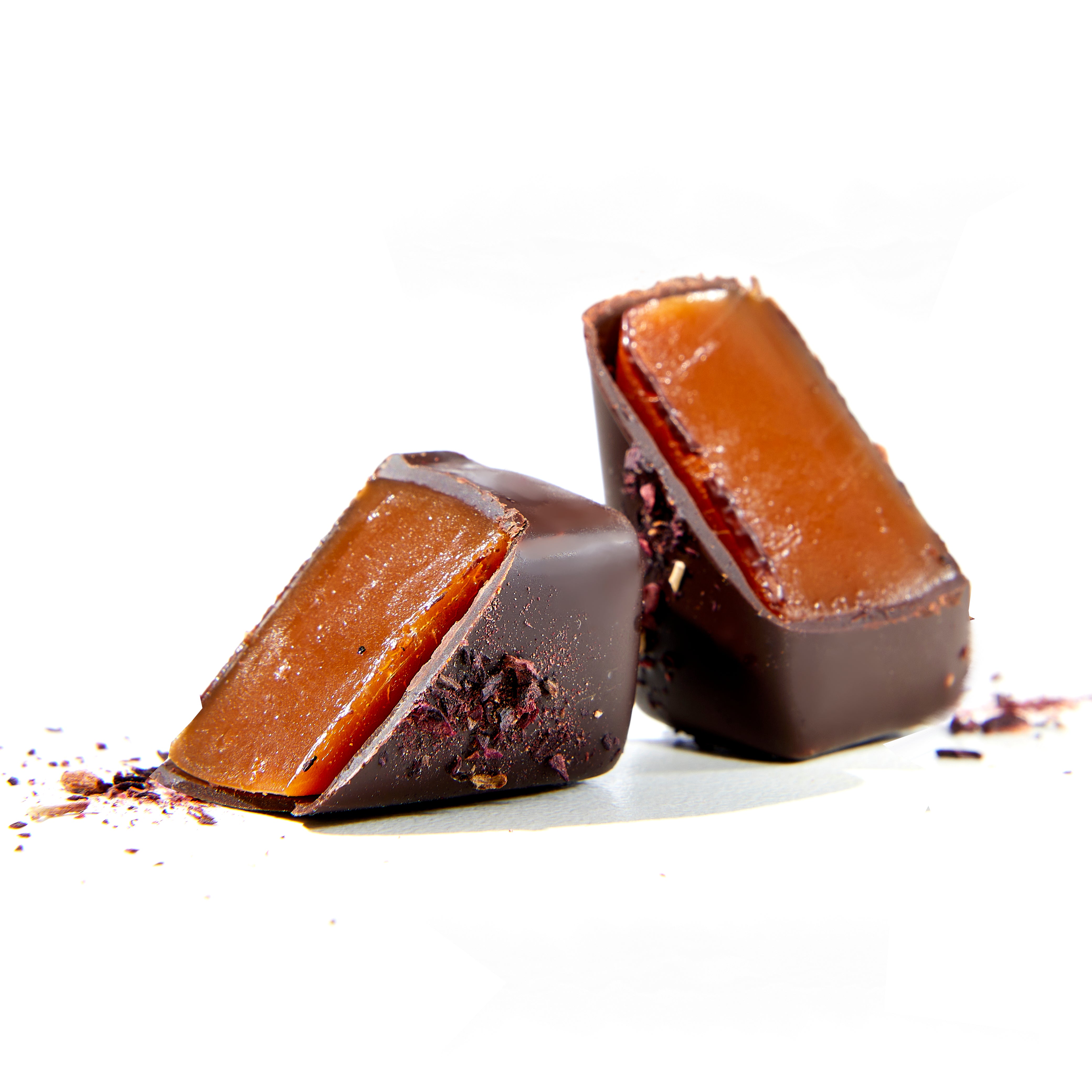 Blood Orange Hibiscus Caramels | Luxury Caramels | Vosges Haut