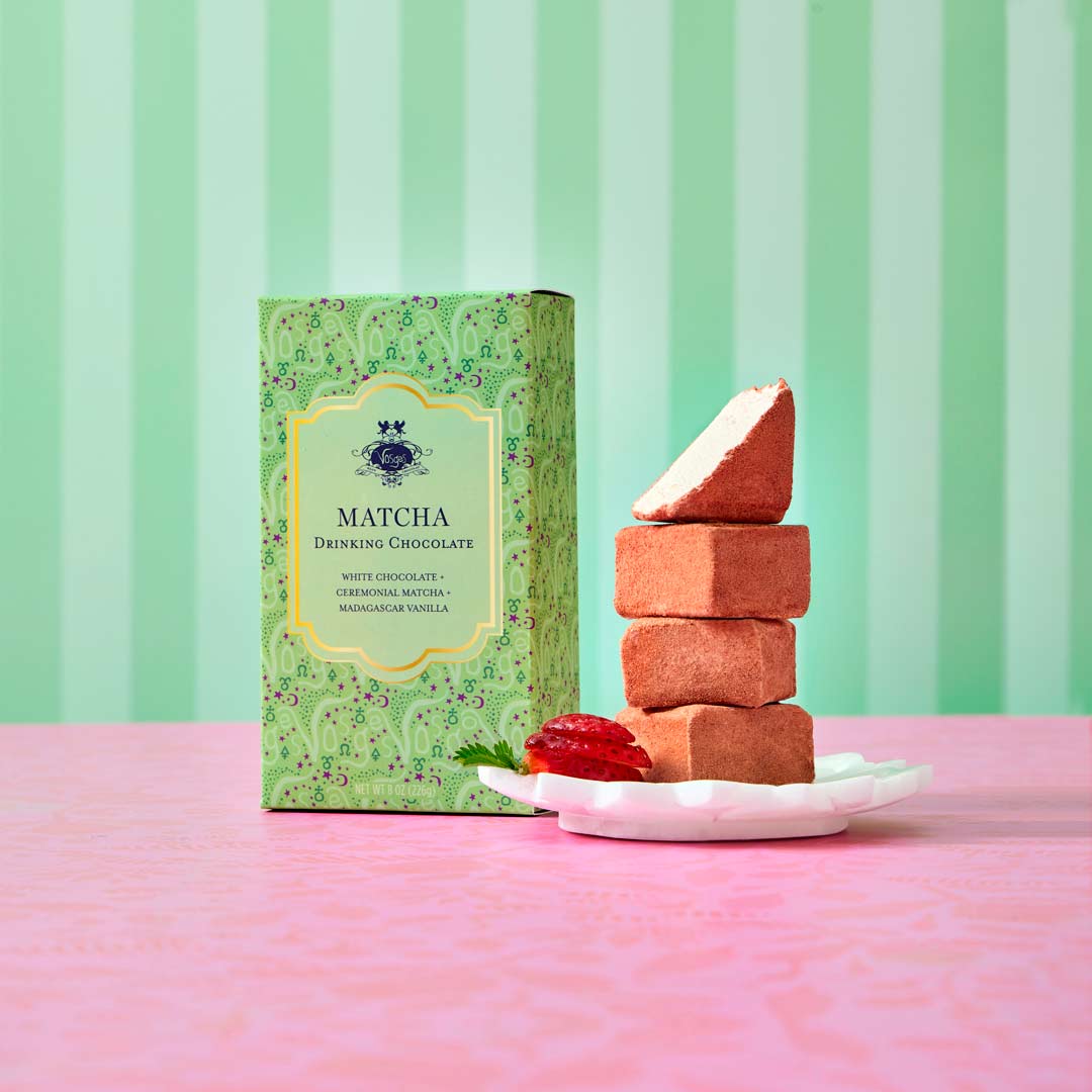 Matcha & Berries Drinking Chocolate Pairing