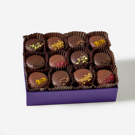 self-love-chocolate-dipped-macarons