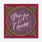 Peace, Love & Chocolate Scarf