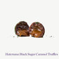 Chocolate Caramel Bulk Truffle Trays, 16 pieces