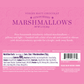 Vosges Haut-Chocolat Strawberry Marshmallows packaging with pink background and text.