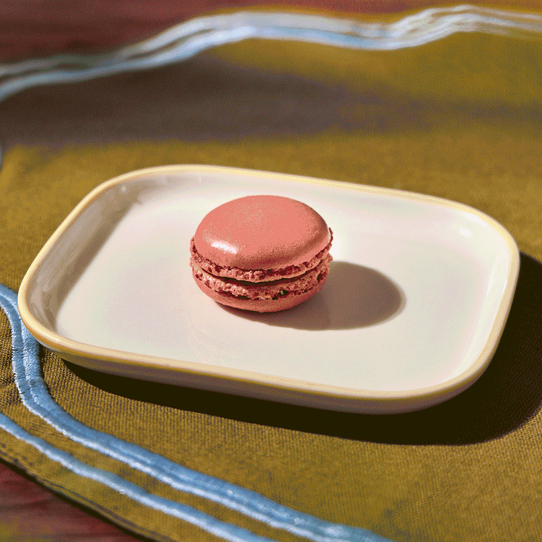 Chocolate Dipped Macarons