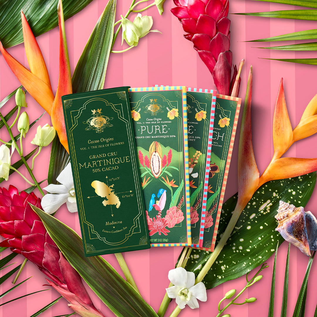 Island of Flowers: Martinique Cacao Library | Vosges Haut-Chocolat