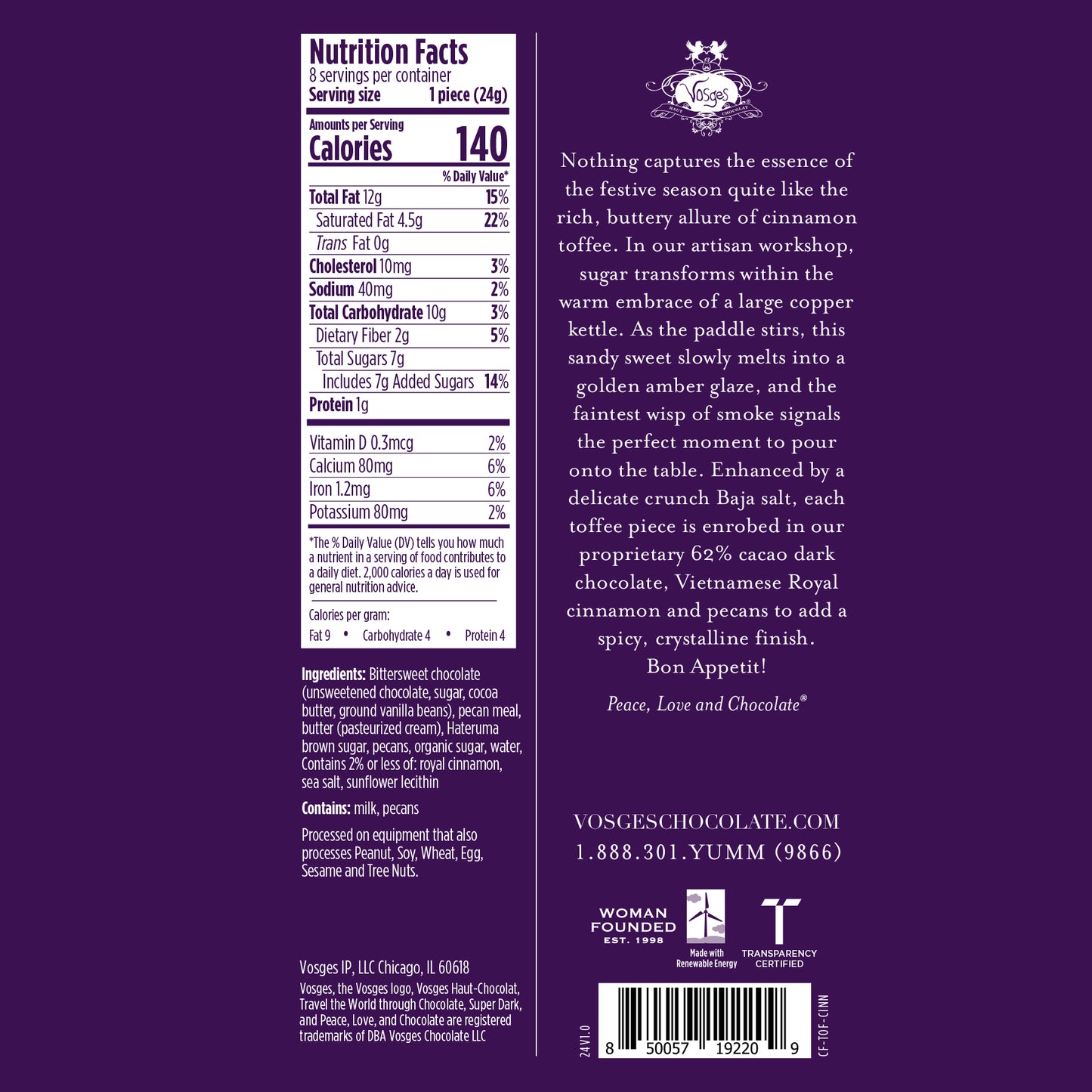 Royal Cinnamon Toffee
