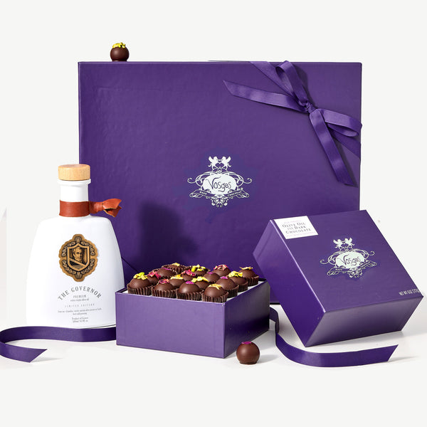High-Phenolic Kyoord® Olive Oil + Chocolate Truffle Gift Set