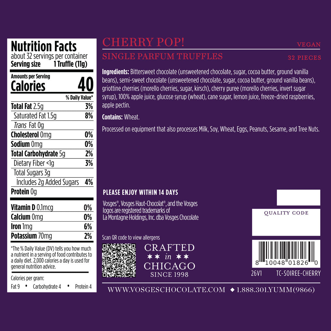 Cherry Pop Truffles | Vosges – Vosges Haut-Chocolat