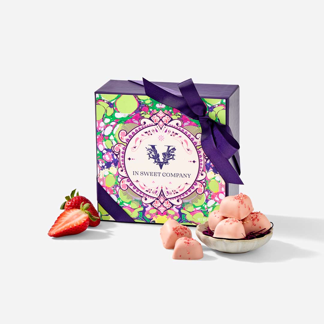 Strawberry Yuzu Chocolate Hearts – Vosges Haut-Chocolat