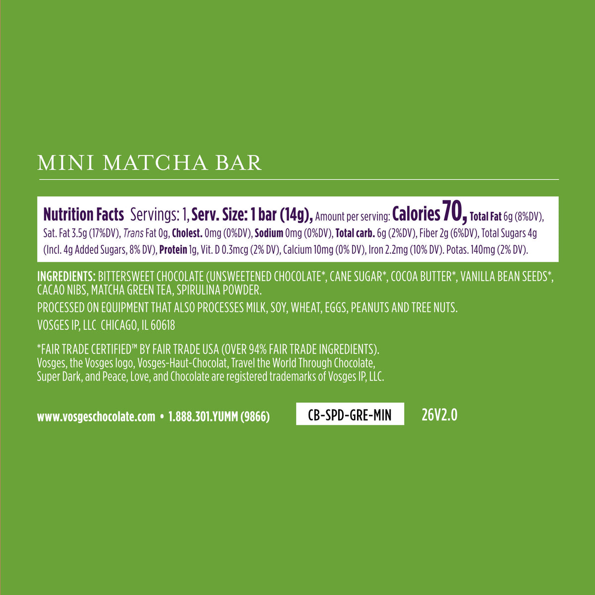 Mini Exotic Chocolate Bar Library