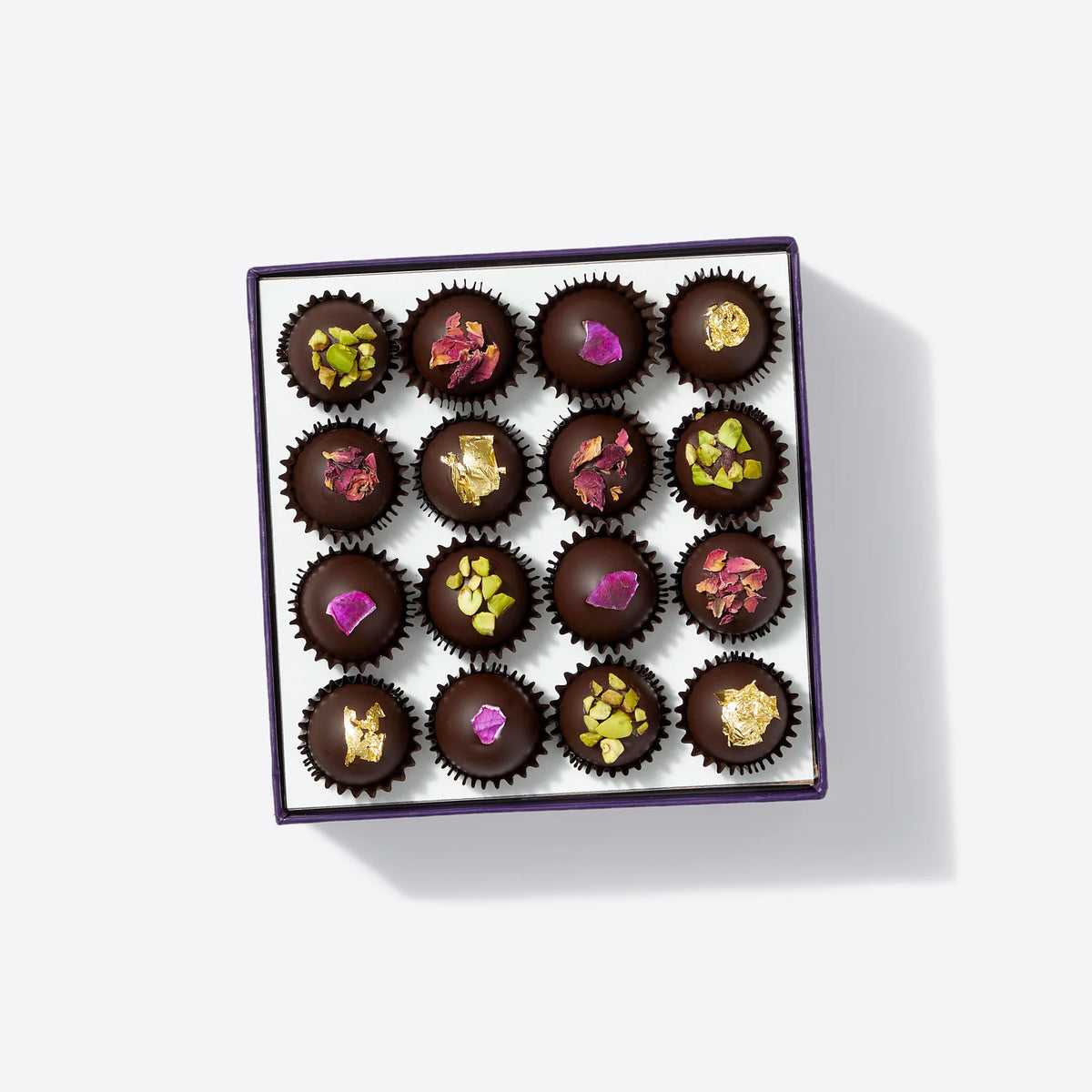 High-Phenolic Olive Oil and Dark Chocolate Vegan Truffles