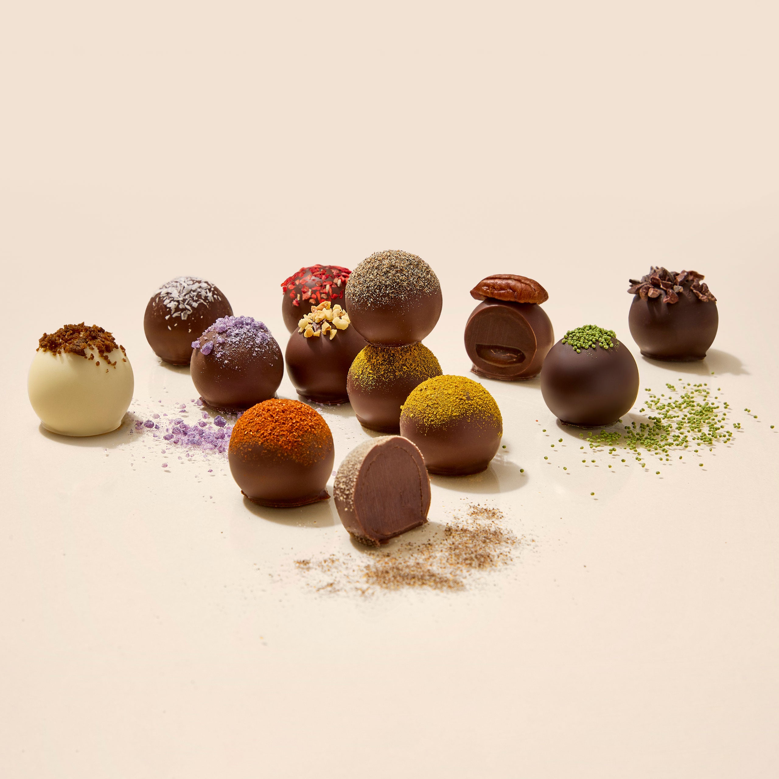 Exotic Truffle Collection, 32P | Exotic Truffles | Vosges
