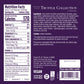 Nutrition Facts and Ingredients of Vosges Haut-Chocolat 9 piece Vegan Truffle Collection printed in white san-serif font on a dark purple background.