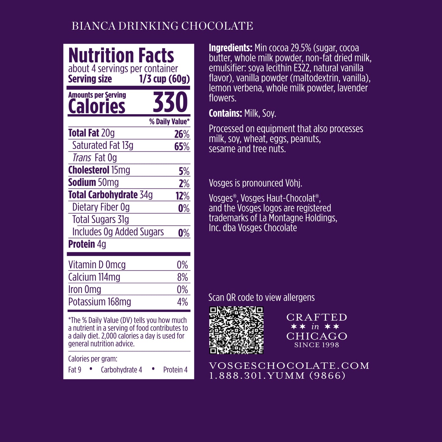 Bianca White Drinking Chocolate