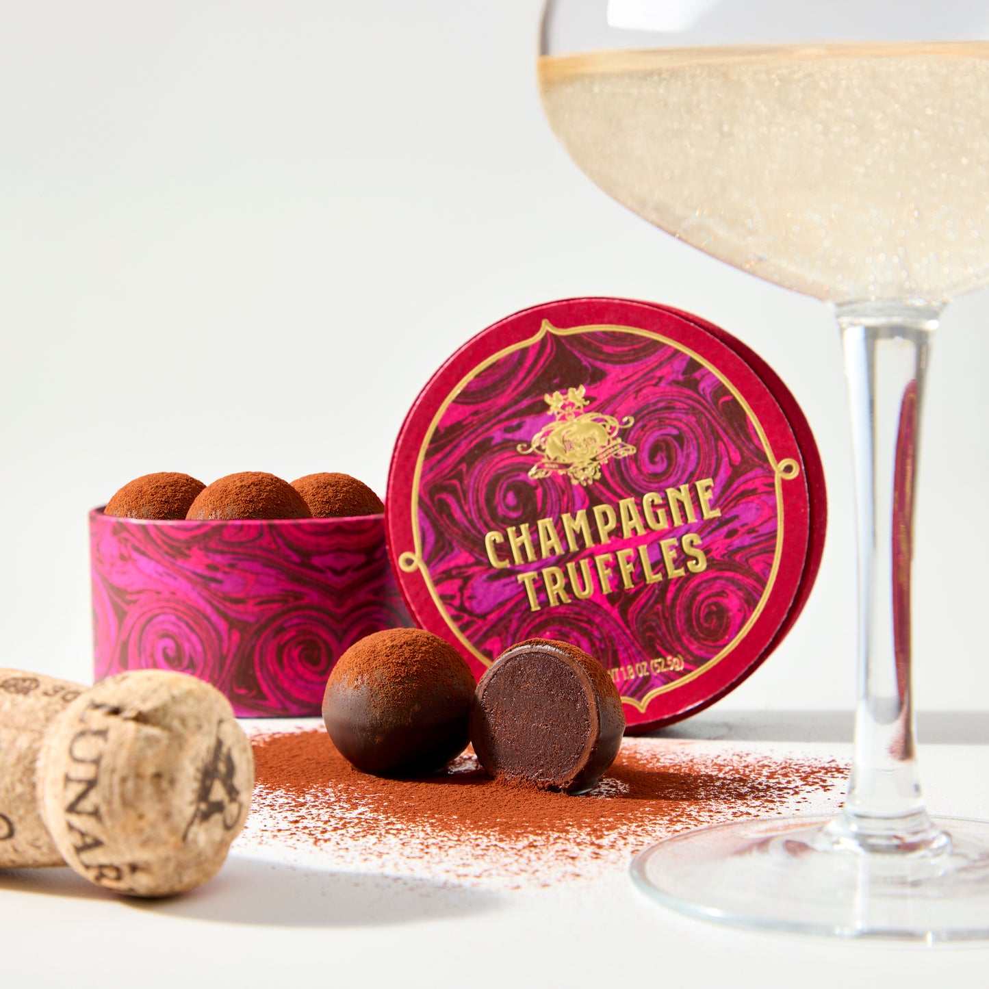 Champagne Truffles, 5 Pieces