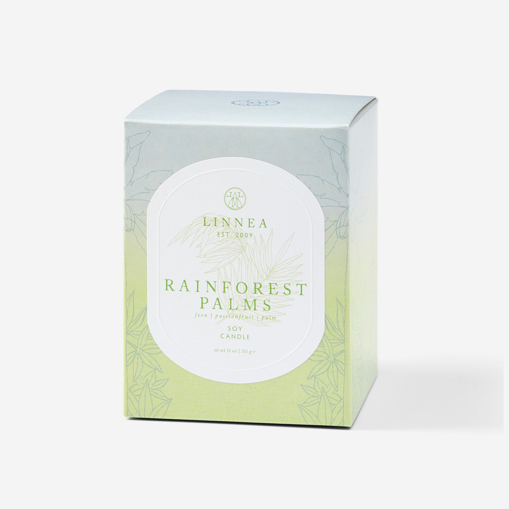Rainforest Palms Soy Candle | Linnea and Co. | Vosges Haut-Chocolat