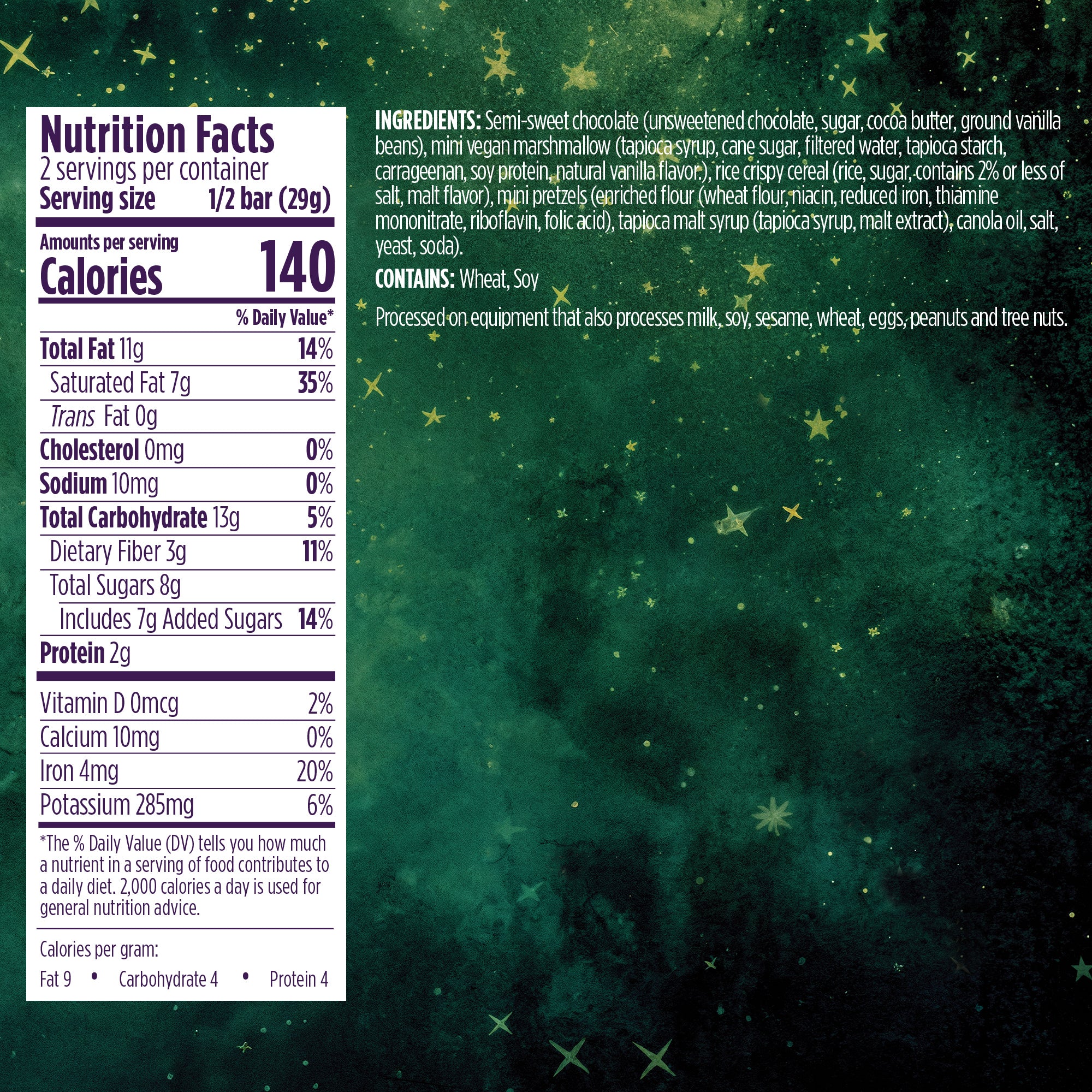 Smashing Pumpkins x Vosges 1979 Dark Chocolate Pretzel Bar
