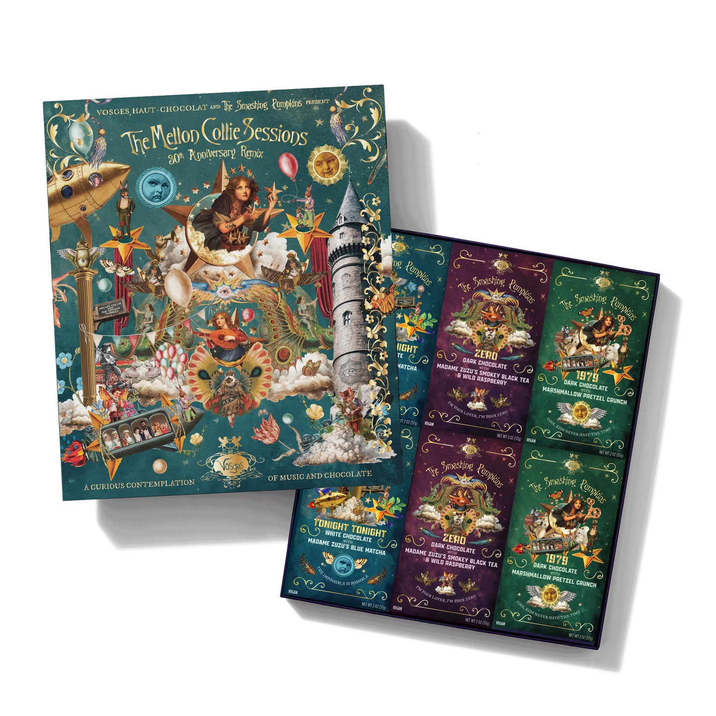 Smashing Pumpkins x Vosges – The Mellon Collie Sessions Chocolate Gift Set