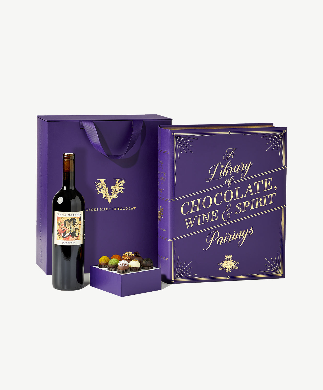 Prima Materia Zinfandel and Chocolate Pairing Giftbox