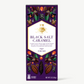 A 3 ounce Vosges Black Salt Caramel bar 