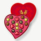 red heart truffle
